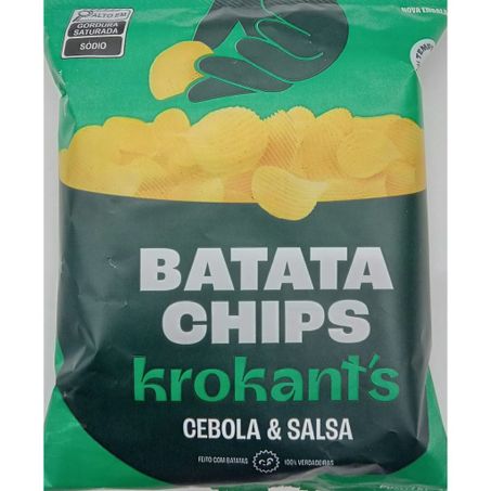 Batata chips krokants cebola e salsa 40g