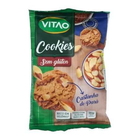 Cookies vitao s.gluten 80gr cast.para