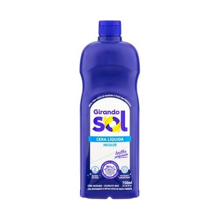 Cera líquida girando sol incolor 750ml