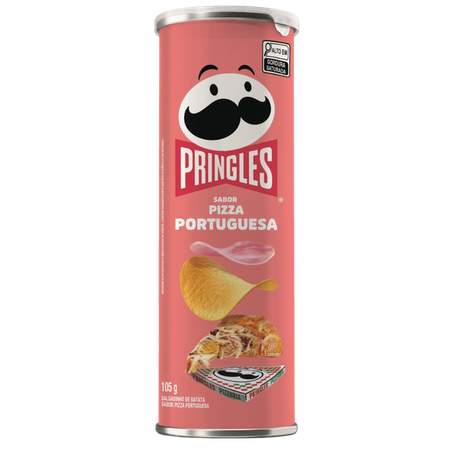 BATATA PRINGLES PIZZA PORTUGUESA 105G