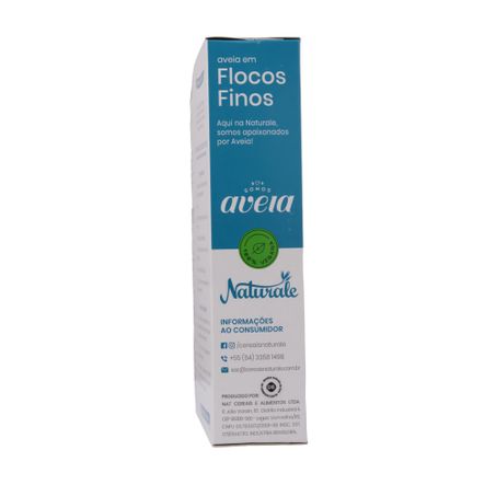 Aveia naturale flocos finos 170g 360-3
