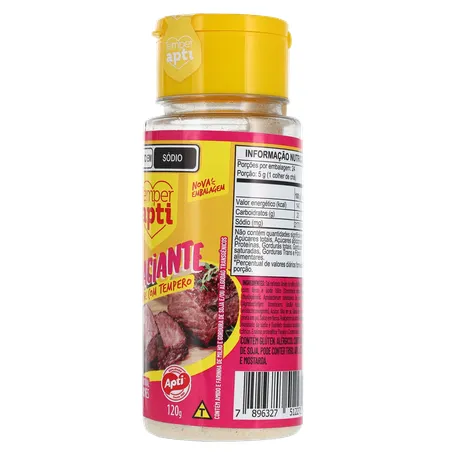Amaciante para carne apti 120g 360-6