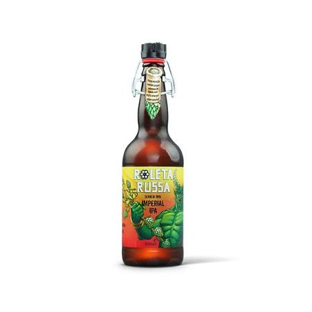 Cerveja Roleta Russa Imperial Ipa Vidro 500ml