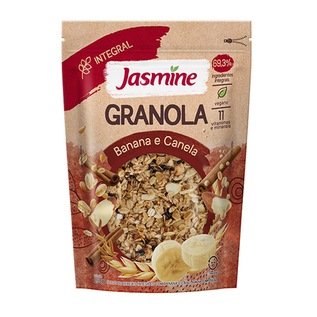 GRANOLA JASMINE BANANA INTEGRAL 250G