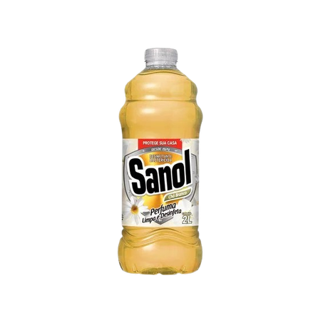 DESINFETANTE CHA BRANCO SANOL 2 L                 