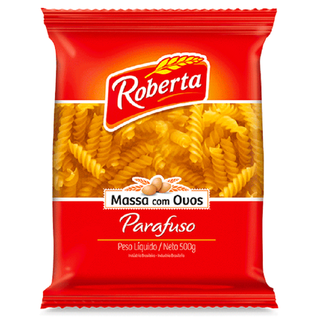 MASSA ROBERTA C/OVOS 500G PARAFUSO