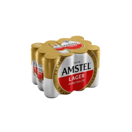 Cerveja amstel lager lt 350ml cx c/12un