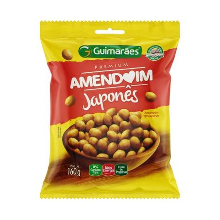 AMENDOIM GUIMARAES TIPO JAPONES 160G