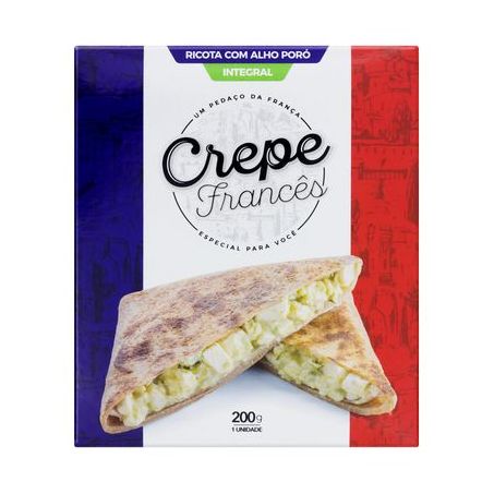 Crepe Francês Alho Poró 200g