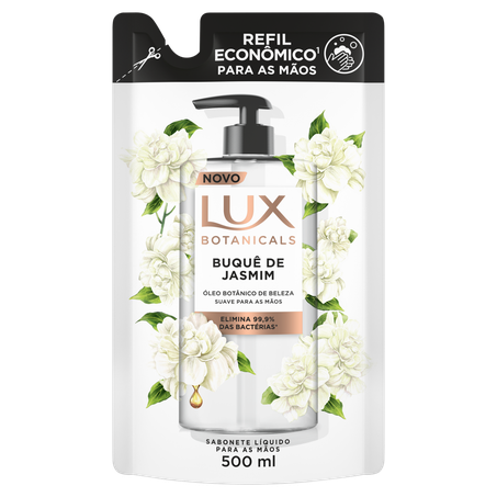 Sabonete líquido lux buquê de jasmim refil 500ml