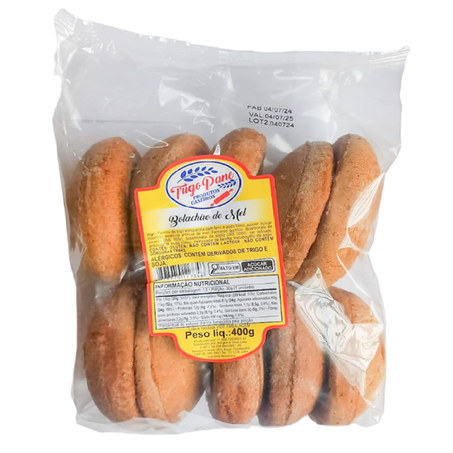 BISCOITO TRIGO PANE BOLACHAO MEL TRADICIONAL 400G