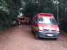 Capotamento de veículo deixa duas pessoas feridas no interior de Cunha Porã