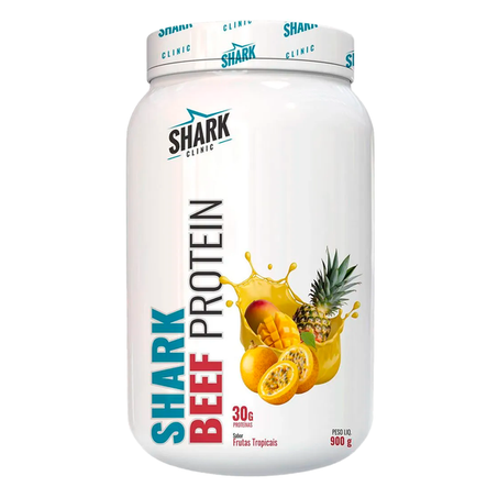 SHARK BEEF PROTEIN SABOR FRUTAS TROPICAIS 900G
