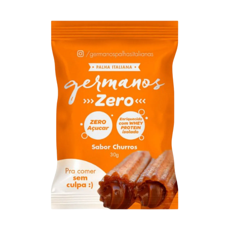 Palha Italiana Germanos Sem Glúten Churros 30g