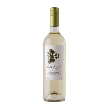 Vinho fino branco seco sauvignon blanc micaela classic 750ml
