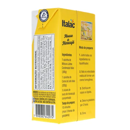 Mistura láctea condensada Italac soro de leite 395g
 360-13