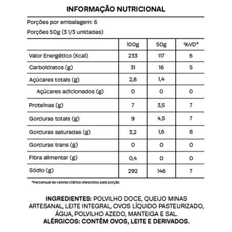Pão de Queijo Nuu Sem Glúten 300g 360-3