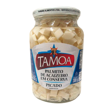 PALMITO AÇAÍ TAMOÁ VIDRO PICADO 300G