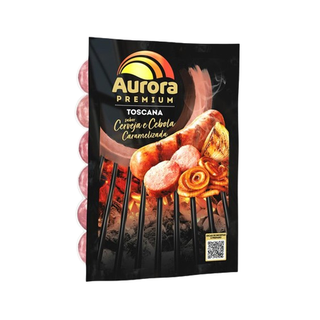 SALSICHAO AURORA 500G CERVEJA & CEBOLA