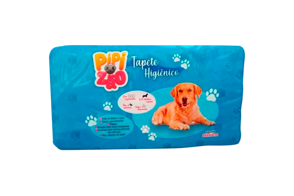 Tapete Higiênico Pet Pipizão 80x60 Pacote C/7unid | SuperAlfa
