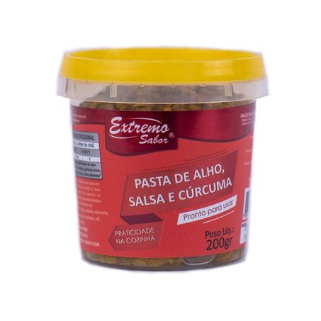 ALHO EM PASTA EXTREMO SABOR SALSA/PÁPRICA 200G