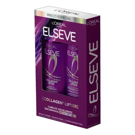 Kit elseve sh 385ml+ cond 170ml colageno