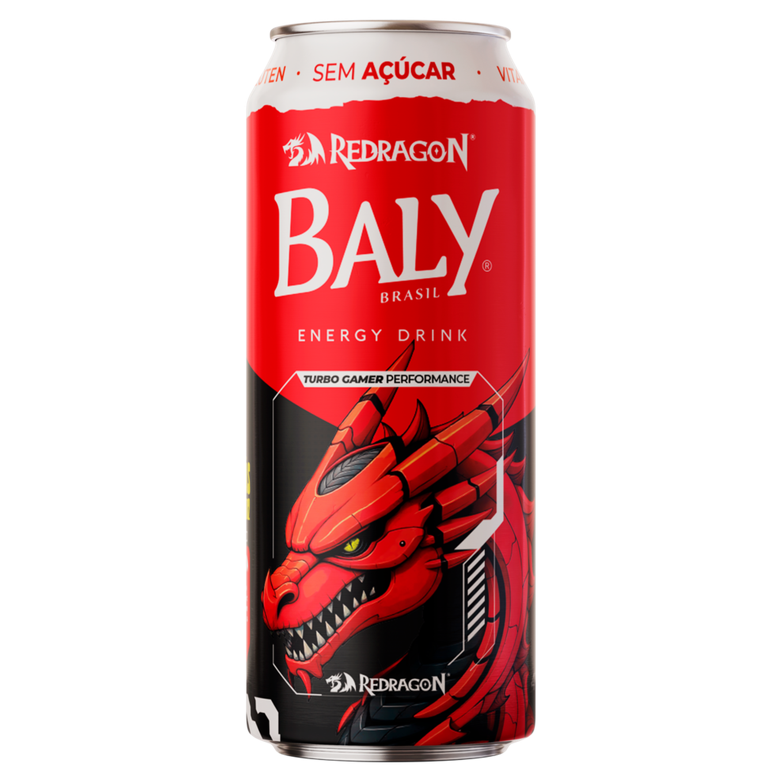 Energético Zero Açúcar Redragon Baly Lata 473ml | Hippo Supermercados