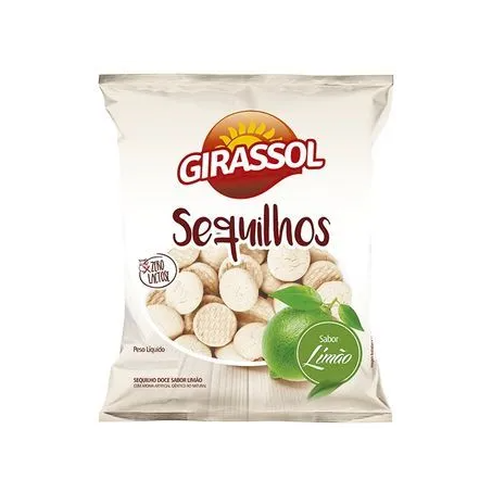 BISCOITO GIRASSOL SEQUILHOS LIMÃO 50G