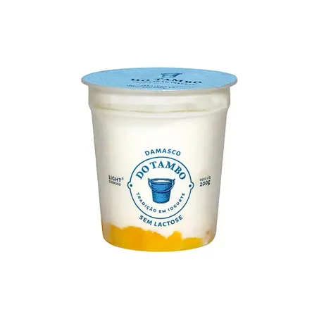 Iogurte Do Tambo Damasco sem lactose 200g