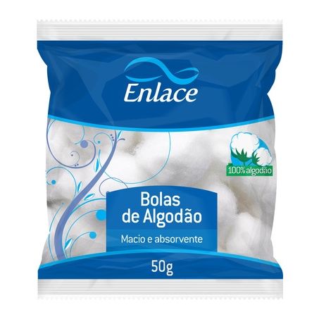 Algodão enlace bolas 50g