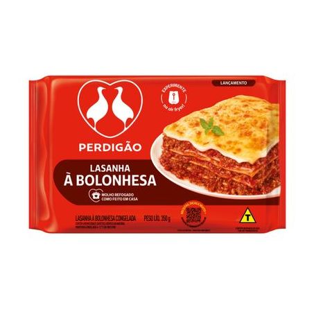Lasanha perd 350g bolonhesa