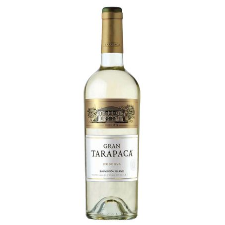 Vinho branco chileno gran tarapacá sauvigon blanc 750ml