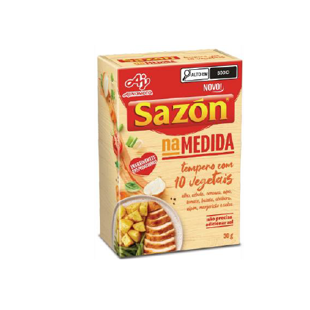 Temp Sazon Na Medida 30g 10 Vegetais