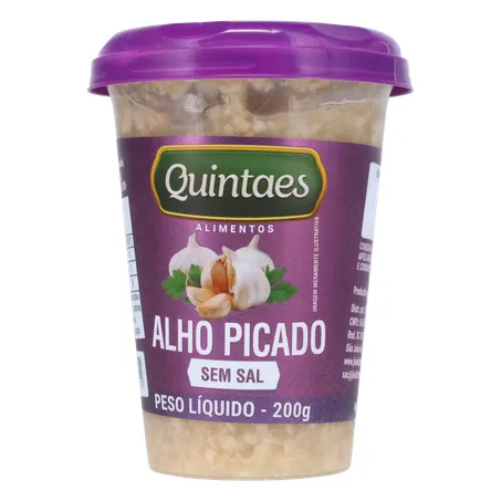 Alho quintaes puro picado 200g 360-1