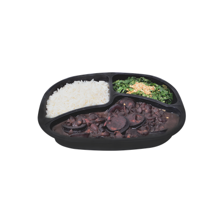 Pratos Prontos 410g - Arroz + Feijoada + Couve Kg