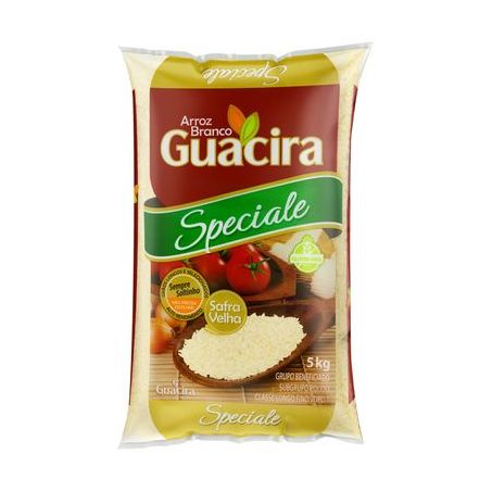 Arroz Tipo 1 Guacira Speciale Pacote 5kg