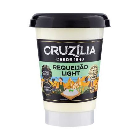 Requeijao cr cruzilia 180g light
