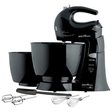 Eletro batedeira britania mx350 preta 220v