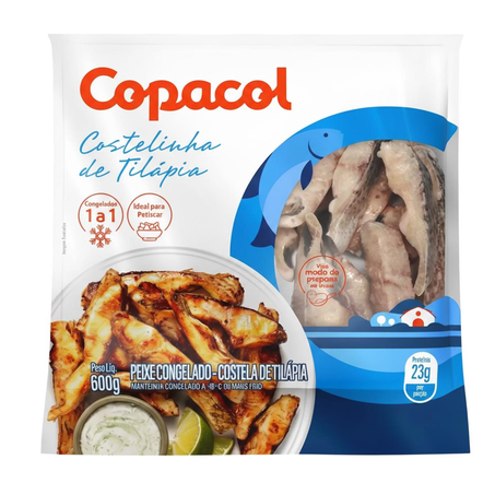 Costelinha de Tilapia Copacol 600g