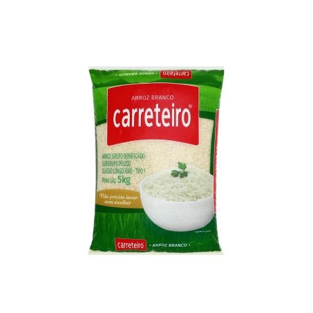 Arroz branco tipo 1 carreteiro 5kg