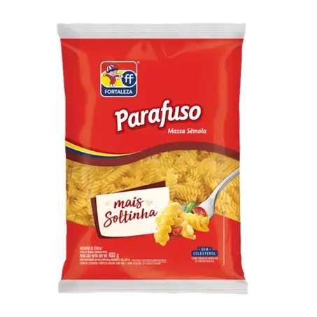 Mac Fortaleza Semola Parafuso 400G