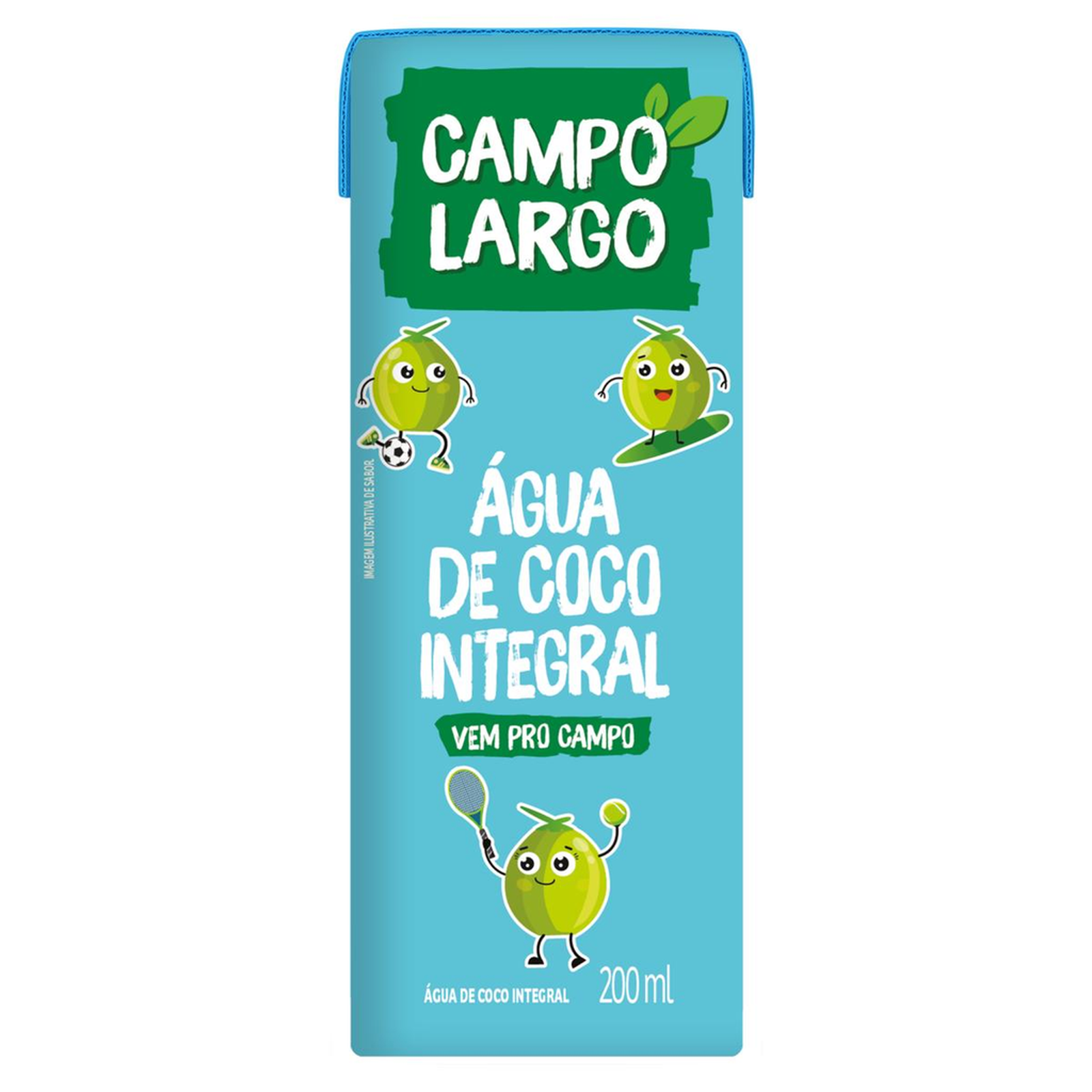 Água de Coco Campo Largo 200ml