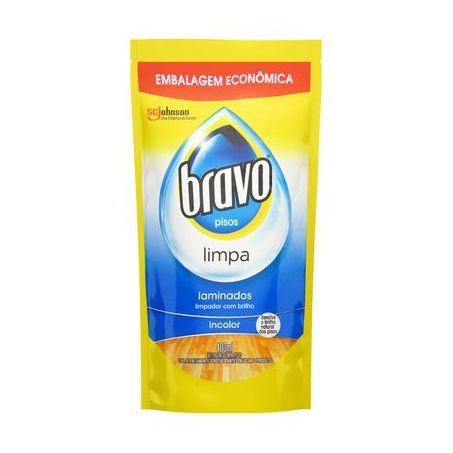 LIMPA PISOS BRAVO LAMINADOS INCOLOR 400ML