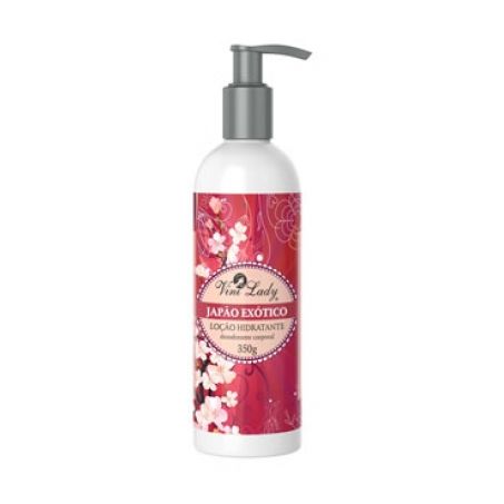 LOCAO HIDR.VINI LADY 350GR JAPAO EXOTICO