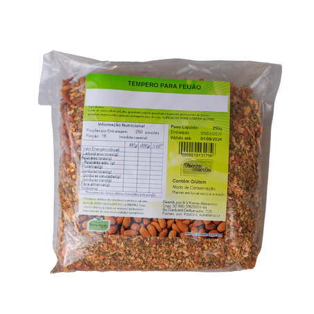 TEMPERO PARA FEIJÃO 250G TERRA VERDE