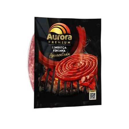 Linguica aurora 600gr fininha apimentada