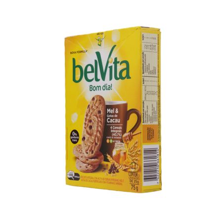Biscoito Integral Belvita Mel/Cacau 75g 360-8