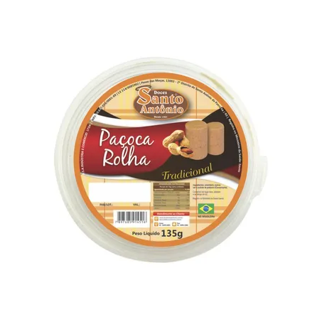 PAÇOQUINHA ROLHA SANTO ANTÔNIO