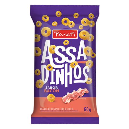 SNACK DE CEREAIS BACON PARATI ASSADINHOS