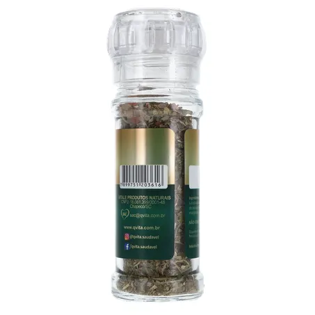 Condimento Qvita Ervas Finas C/Sal Rosa 72G 360-15